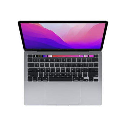 MacBook Pro 13.3" (2022) - Apple M2 mit 8-Kern-CPU und 10-Kern-GPU - 8 GB RAM - 256 GB SSD - QWERTY - Englisch