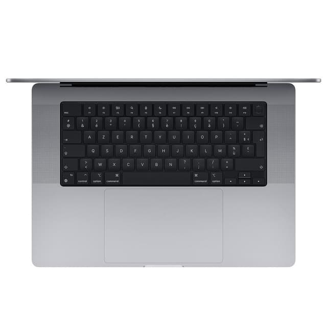 MacBook Pro 16.2" (2021) - Apple M1 Pro mit 10-Kern-CPU und 16-Kern-GPU - 32 GB RAM - 512 GB SSD - QWERTY - Englisch